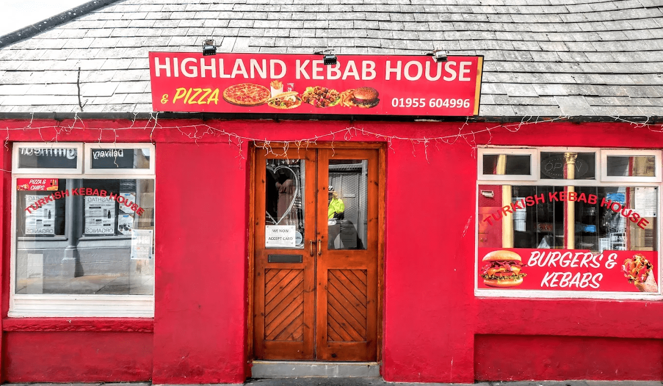 Highland Kebab House Wick food